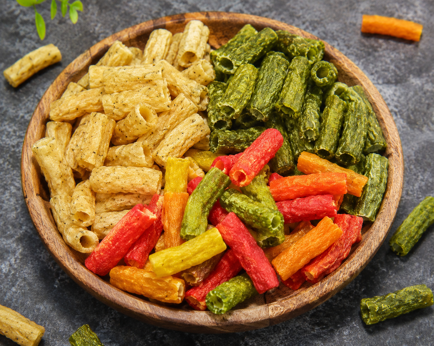 Colorful Finger Papad